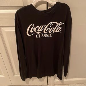 H AND M coca-cola long sleeve